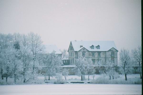 E�k - Widok na zamek zim�