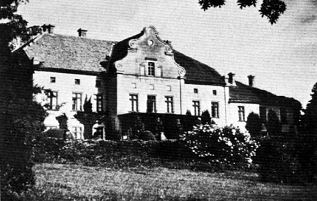 Pa�ac w Januszewie stan przed 1945 rokiem