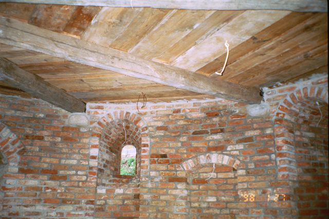Mor�g - Strop w wie�y ostatecznej obrony zamku