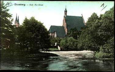 Bydgoszcz - Ko�ci� farny ca. 1920