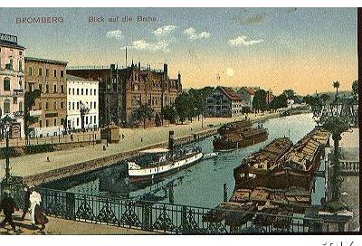 Bydgoszcz - Widok na Brd� 1911