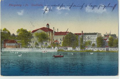 K�nigsberg - Stadthalle 1918