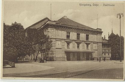 K�nigsberg - Stadttheater