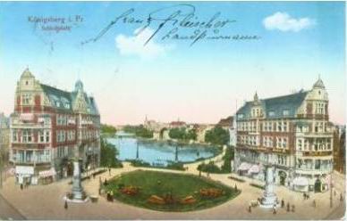 Kr�lewiec - Plac zamkowy 1915