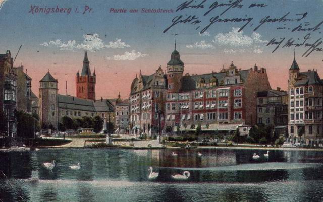 Konigsberg - View at castle pond