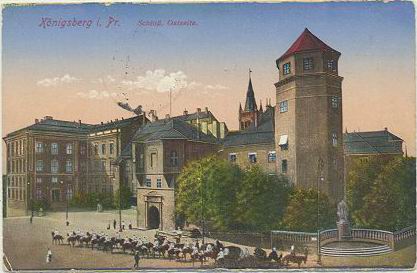 K�nigsberg - Schlo� Ostseite
