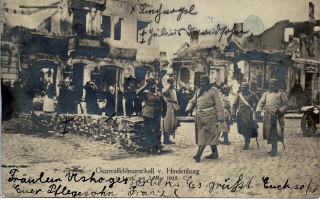 E�k - Hindenburg 1915