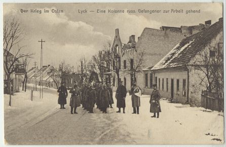 E�k - Rosyjscy je�cy id� do pracy