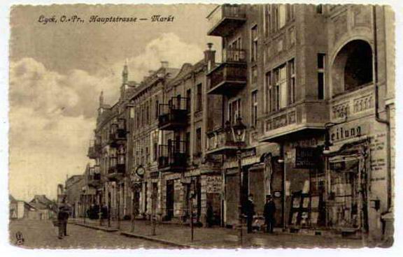 E�k - Ulica g��wna i rynek 1908