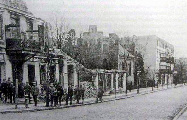 E�k - Ulica Hindenburga i synagoga