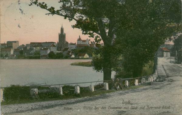 E�k - Widok na miasto i jezioro 1912