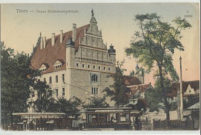 Toru� - Nowy budynek banku Rzeszy